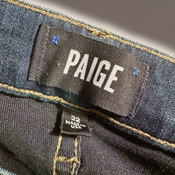 PAIGE Denim Men’s ‘Normandie’ Straight Leg Jeans in “Cellar” Wash Size 32 - Picture 5 of 16